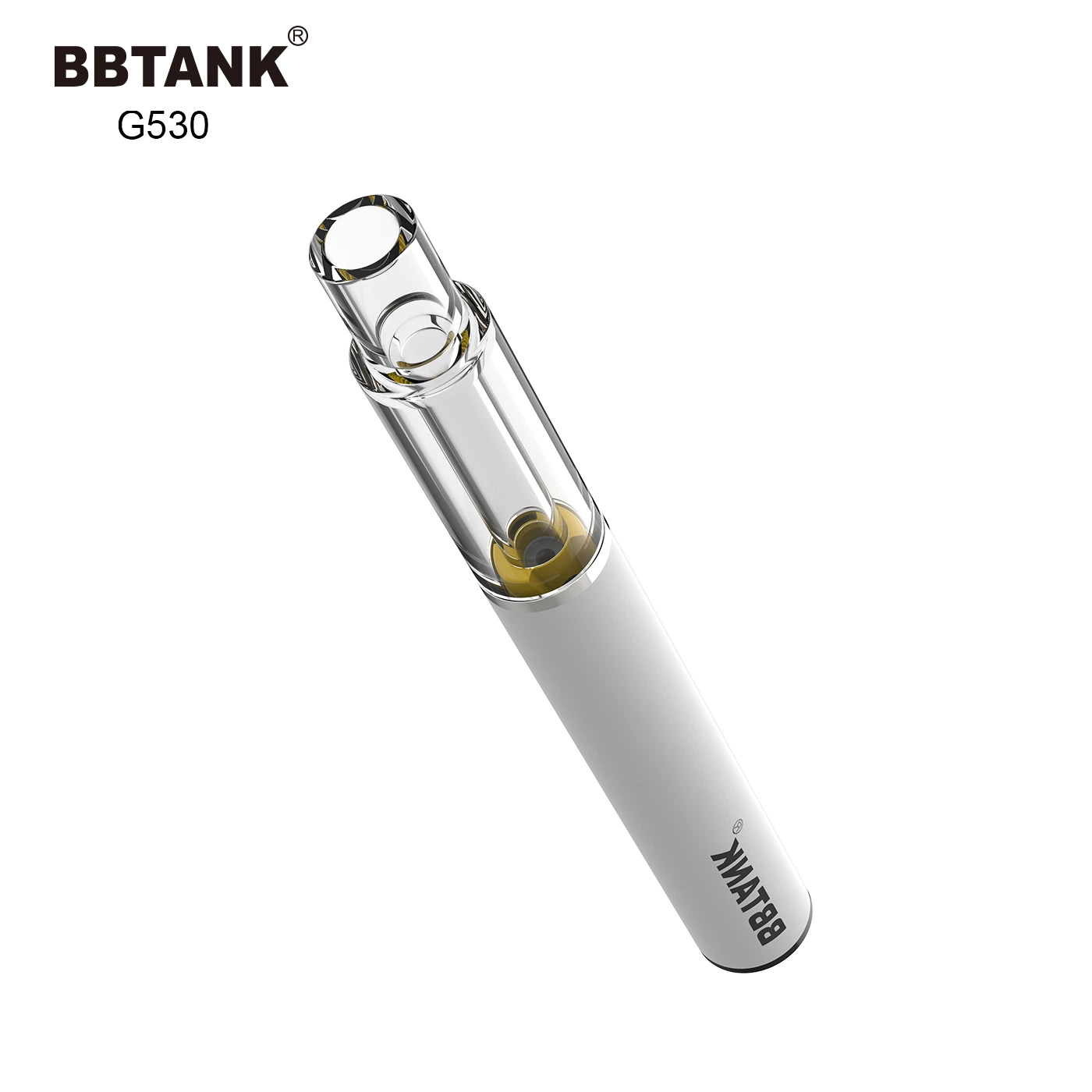 Style de plume de quartz Vape complet de la cartouche d'huile épaisse Bbtank stylo plume d'huile de la cigarette électriques rechargeables