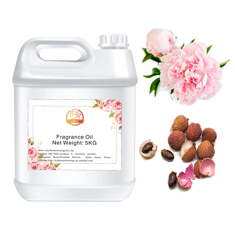 Fruta dulce aroma Peony &amp; Litchi Aceite con Fragancia para hacer velas