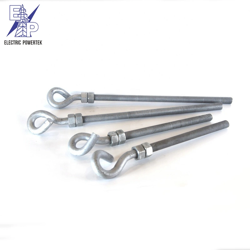 Wholesale/Supplier Transmission Line Electroplated Dumbbell Bar Crossarm Nylon Head Forged Spindle Metal Steel Insulator Pins Foot