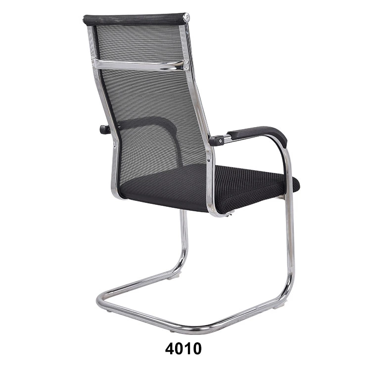 Ergonomic Mesh Visitor Office Chair Furniture Without Wheels