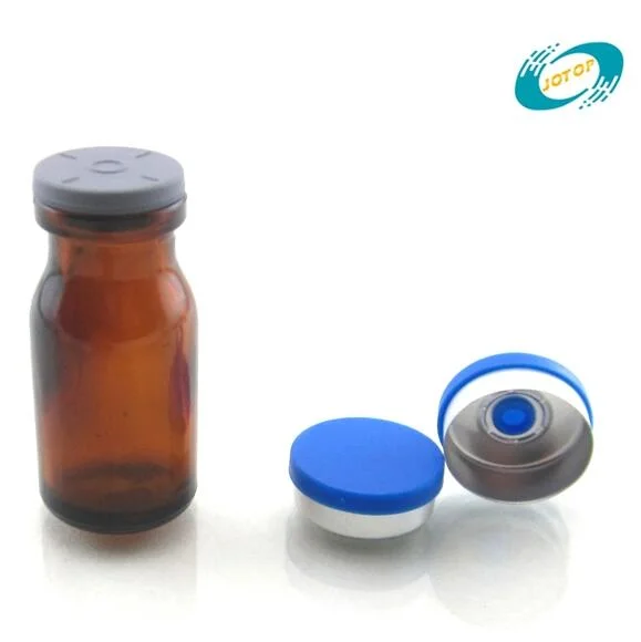 Amber Penicillin Molded Injection Glass Bottle