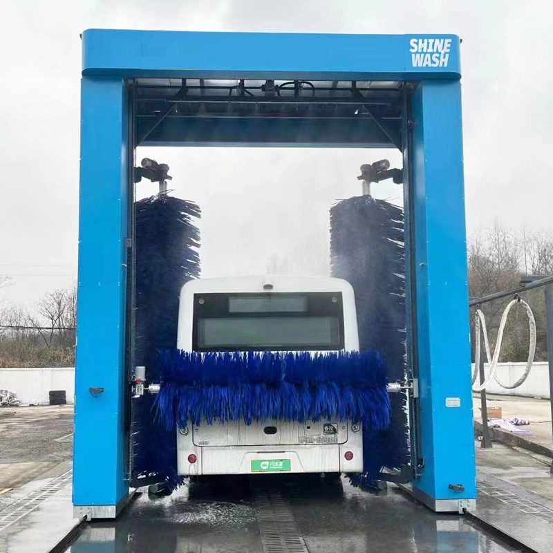 5 Brushes Automatic Truck Wash Machine Equipment with Lower Water Consumption