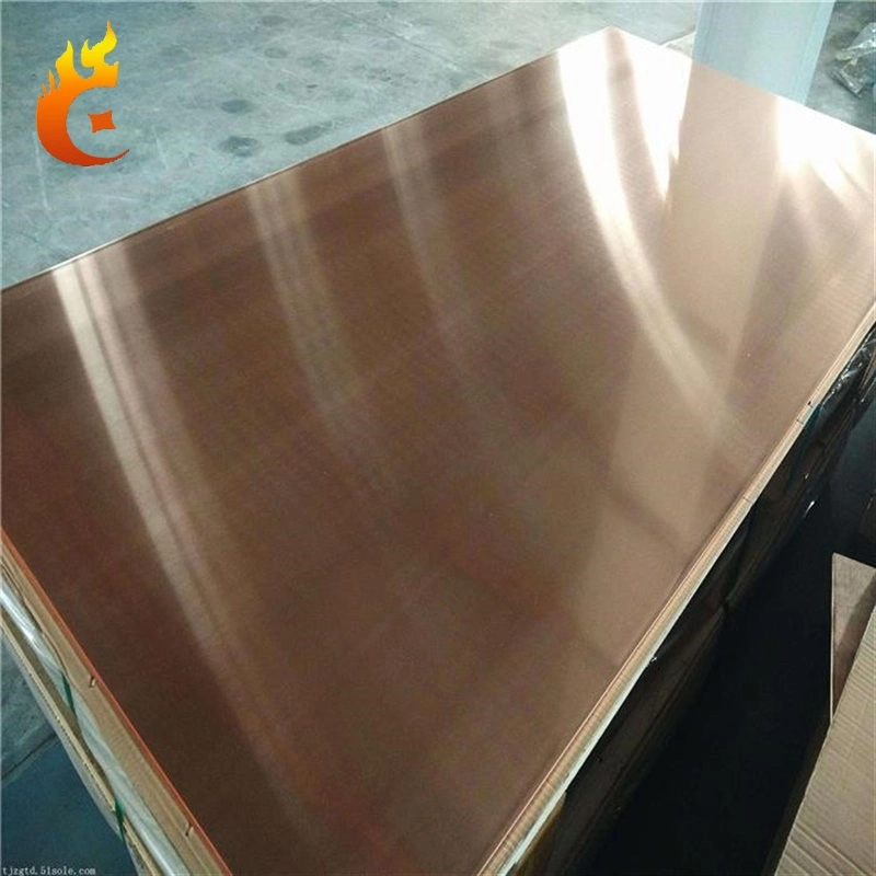 Metal Copper Bar Plate Conductivity Flat Sheet Roll