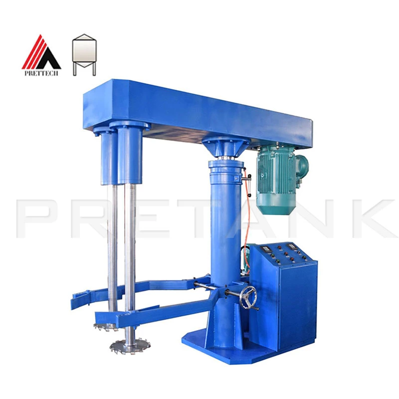 Cosmetic Food and Chemical Industries Using Lifting High Speed Disperser Machine