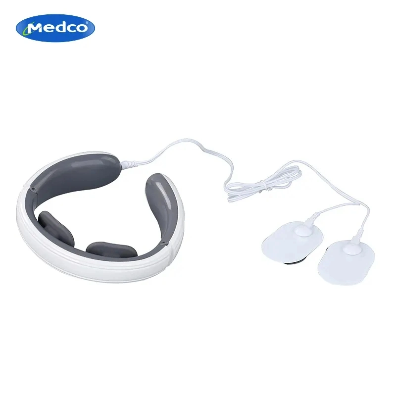 Hot Sale Deep Muscle Cervical Smart Rechargeable Mini Wireless Electric Heating Neck Massager