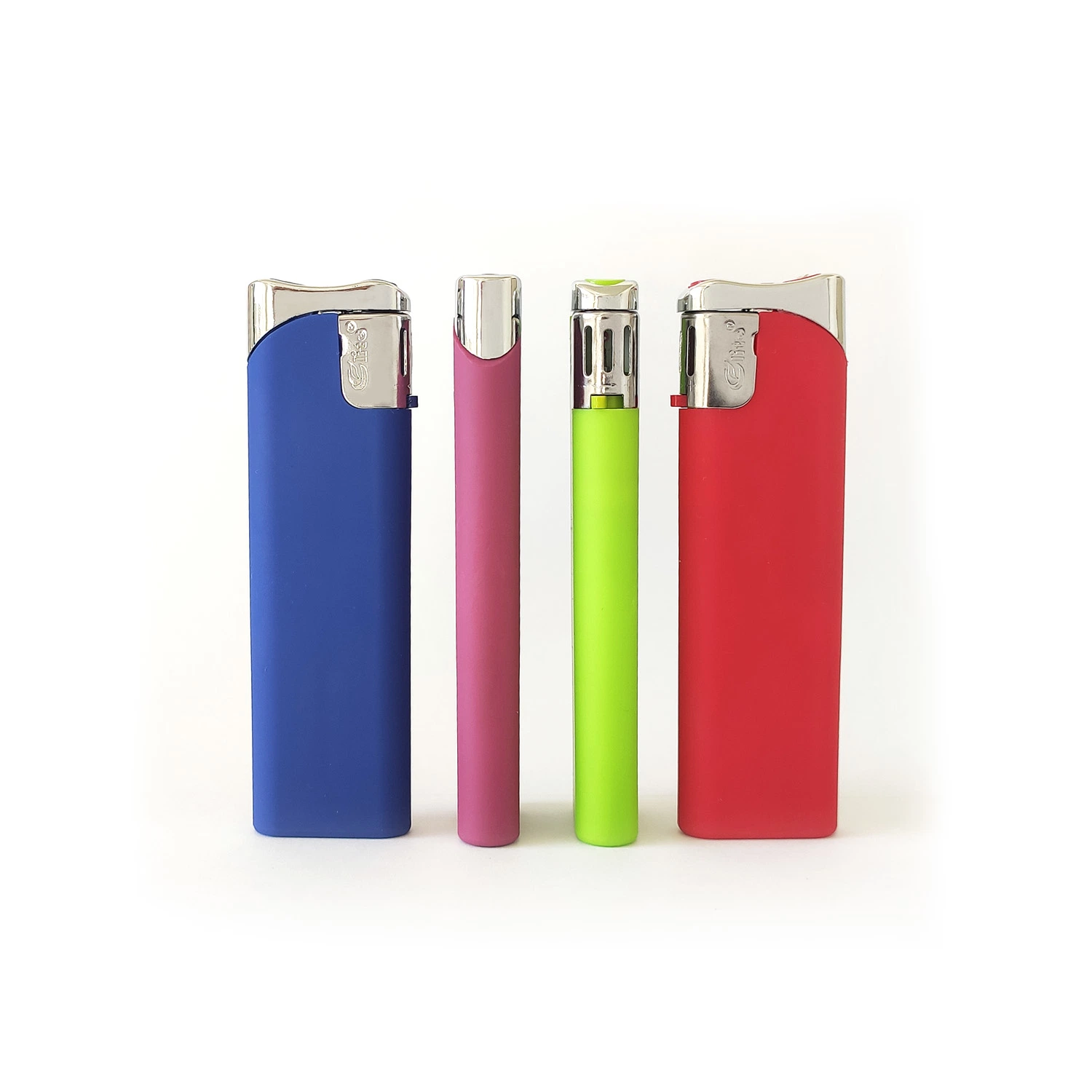 Refillable Electronic Gas Lighter Fh-805 Transparent Plastic ISO9994 Lighter