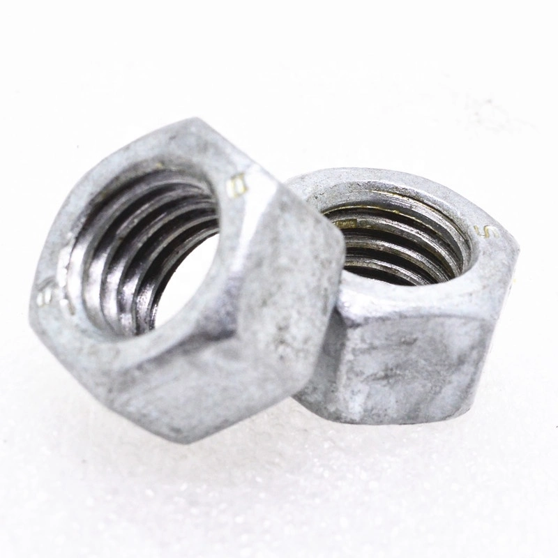 Grade 2h Nuts DIN934 Carbon Steel ASTM A194 Heavy Hex Nut