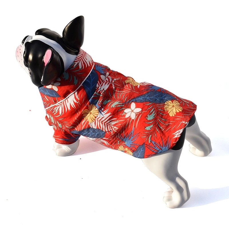 Hund Hemden Sommer Hund Kleidung Hawaiian Styles Bunte Blumen Hawaiian Wbb16670