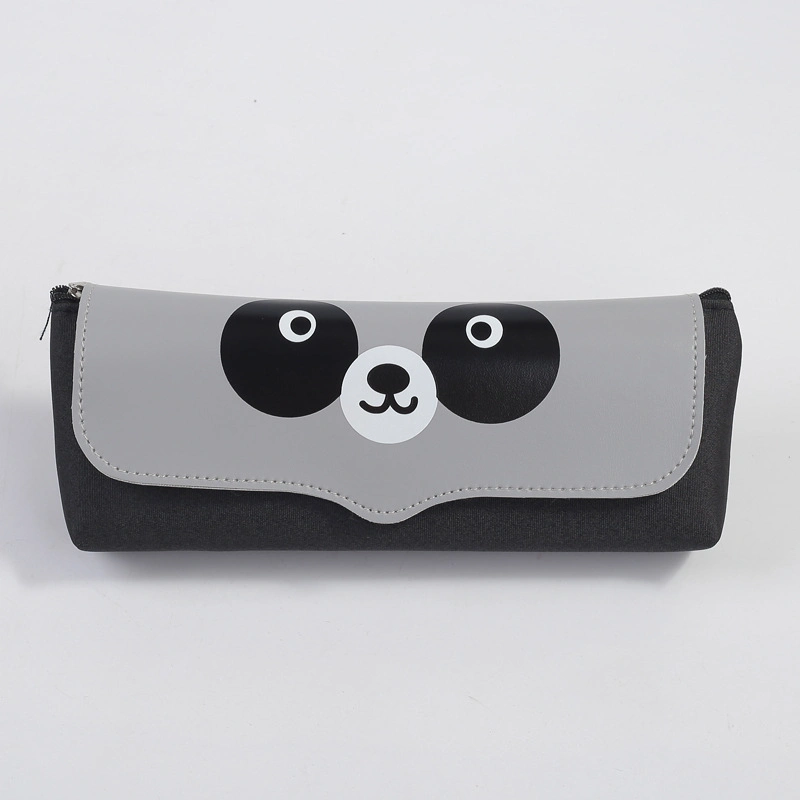 Panda Cute Stationery Leather Pencil Case