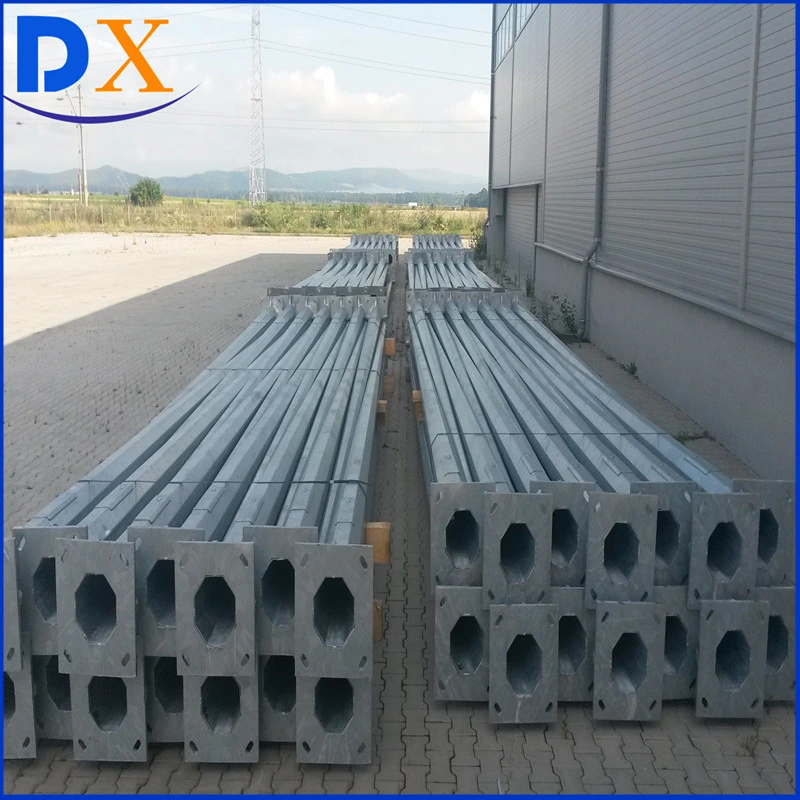 20FT/25FT/30FT/35FT/40FT Hot DIP Galvanized and Power Coating Steel Street Poles Used