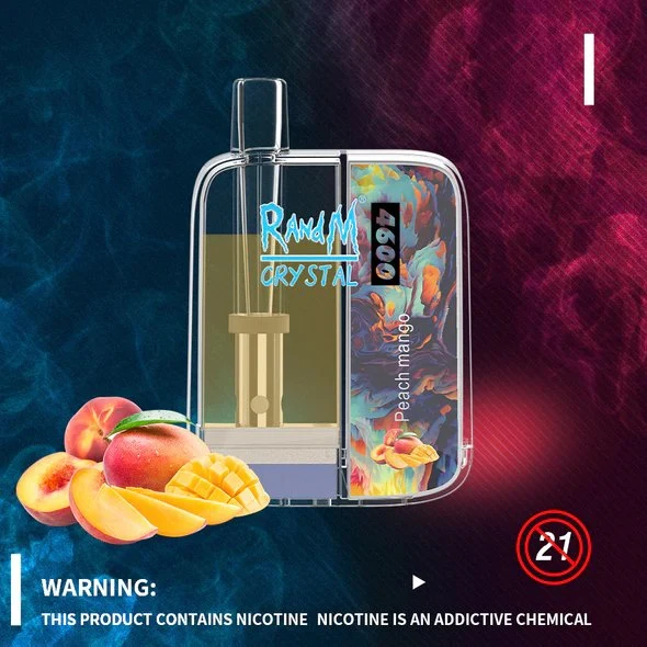 2023 New Style Box Crystal Design 4600 Puffs Disposable/Chargeable Vape 12 Flavors Vape Pod Rechargeable Vaporizer Electric Cigarette