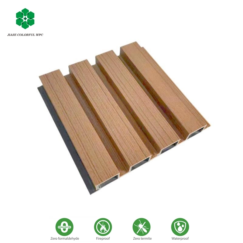 Wholesale/Supplier Co-Extrusion PVC WPC Panel WPC Cladding Decking /WPC Wall Panel Louver