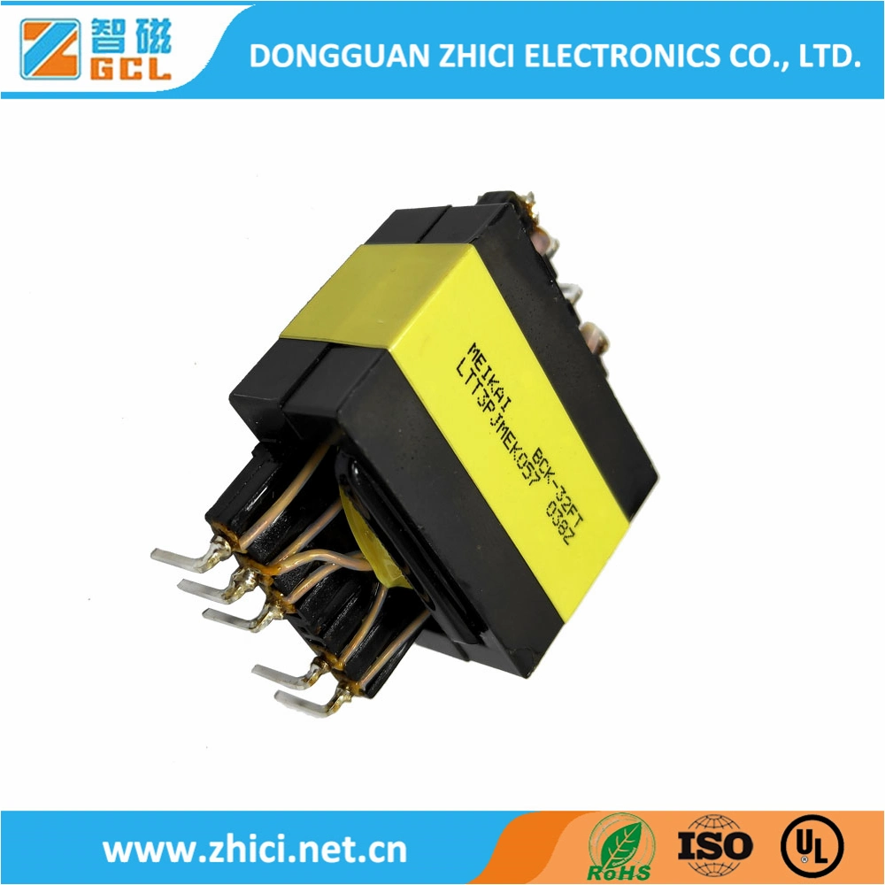 UL Approved EC34 High Frequency Electrical Transformer Flyback Transformer for Air Purifier Charger