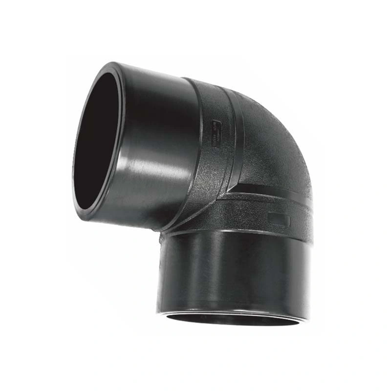 Customized Plastic Electrofusion Fittings HDPE 90 Elbow for Water Supply