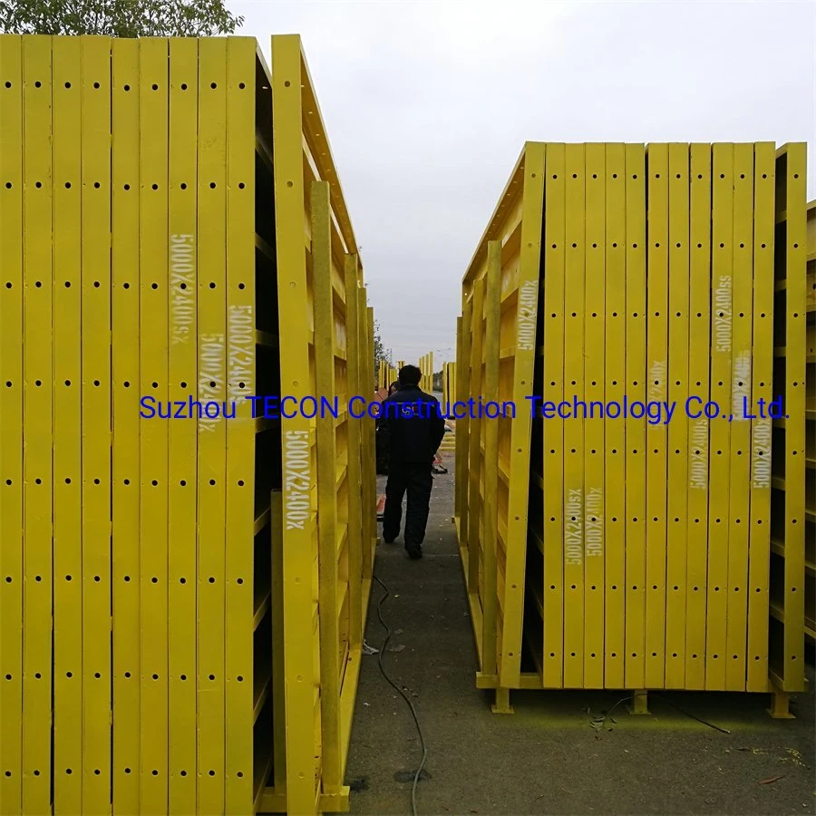 Paneles de pared de un solo lado de buena calidad Tecon Formwork de hormigón para Metro