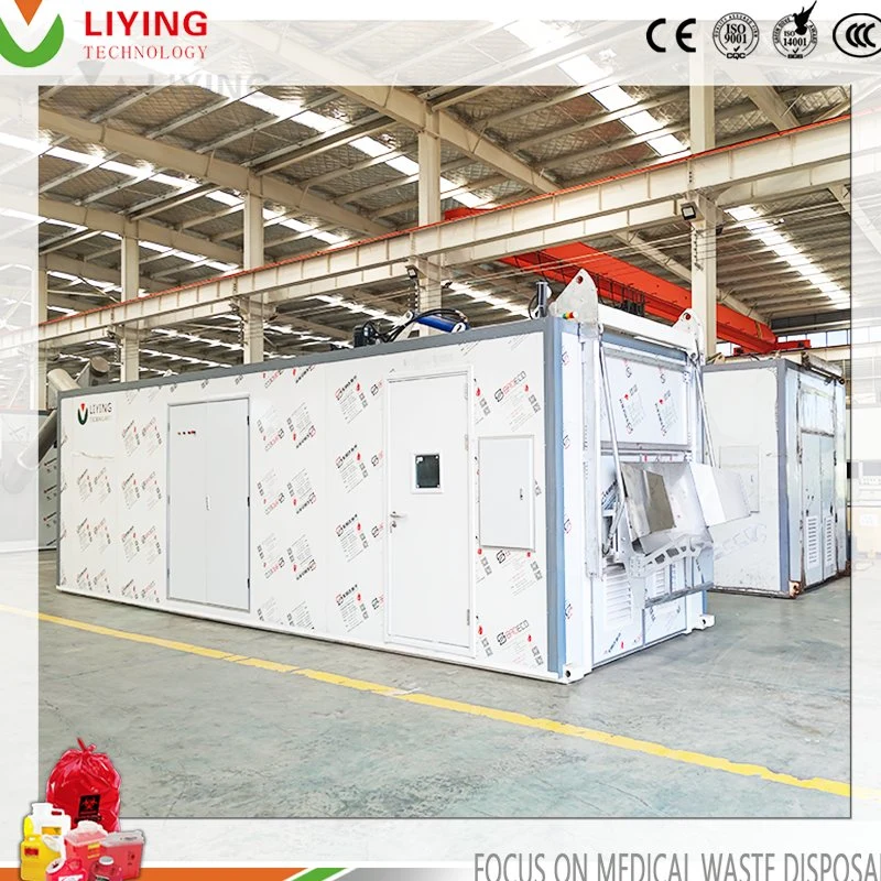 Manufacturer Zero Emission Hospital Clinic Medical Infectious Waste Disposal Equipment Waste Management System