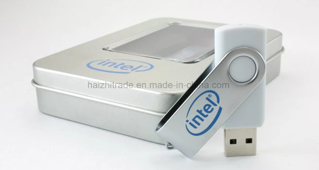 Promotional Idea Swivel USB Memory Stick U Disk with Logo