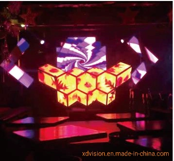 Indoor Outdoor SMD Full Color Custom-Made LED Cube Display Screen