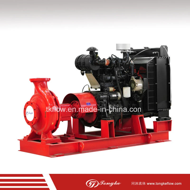 UL Listed Nfpa 20 Diesel Engine Fire Fighting Water Pump for Industrial and Civil Buildings