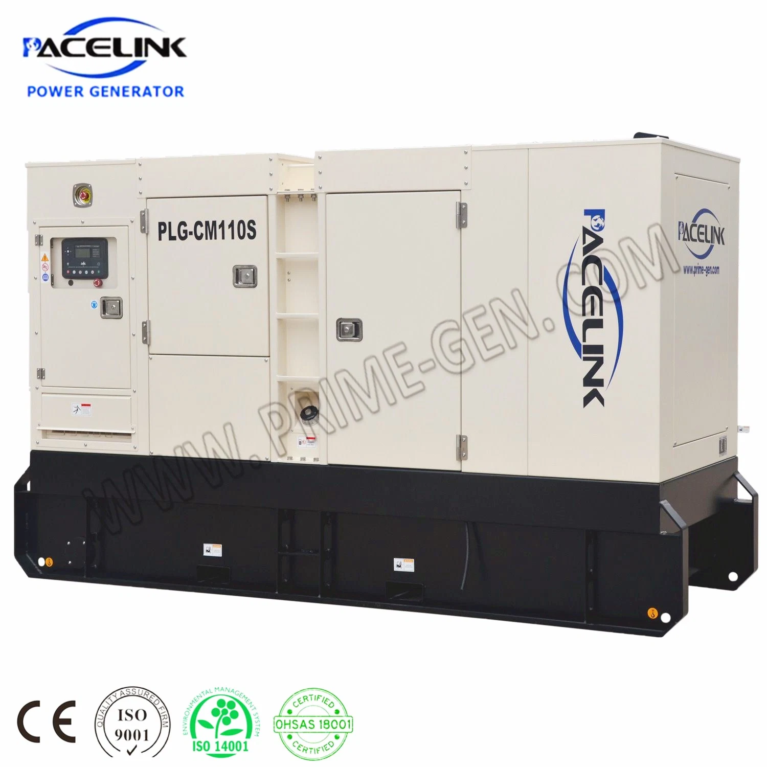 25kVA~1500kVA diesel Cummins Powered silencieux insonorisées générateur avec ce/ISO