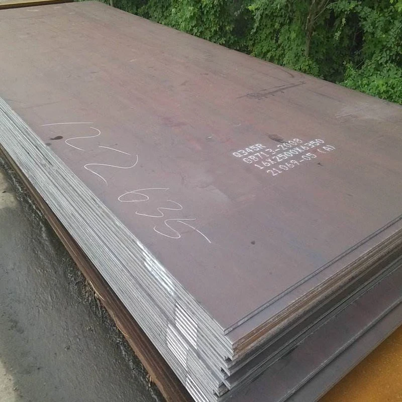 Q235 placa de acero al carbono laminado en caliente de alta tensión