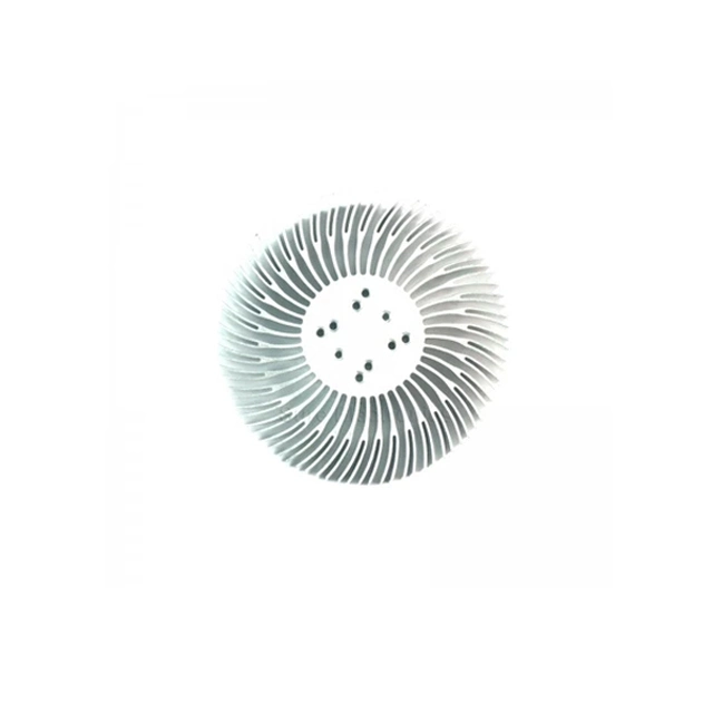 China Manufacture OEM Customized Electrical 100mm Aluminum Circular Heatsink