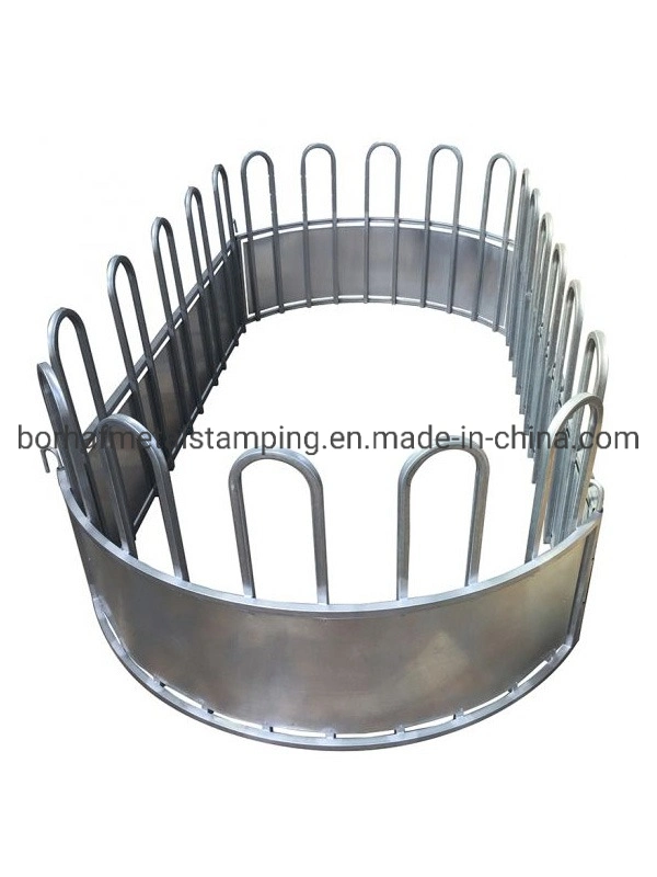 Custom Cattle Round Hay Feeder Round Bale Feeder Heavy Galvanized Horse and Horned Cattle Round Bale Feeders