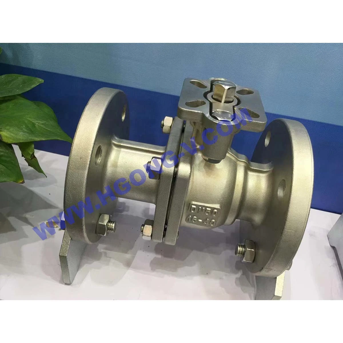 DIN/API6d Electirc Pneumatic Stainless Steel 2PC 304 316 Flange Floating 316 Flange Ball Valve