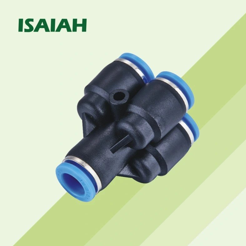 Quick Tee Thread Pipe Fitting Ningbo Manufacturer Tube Fittings for PU Hose