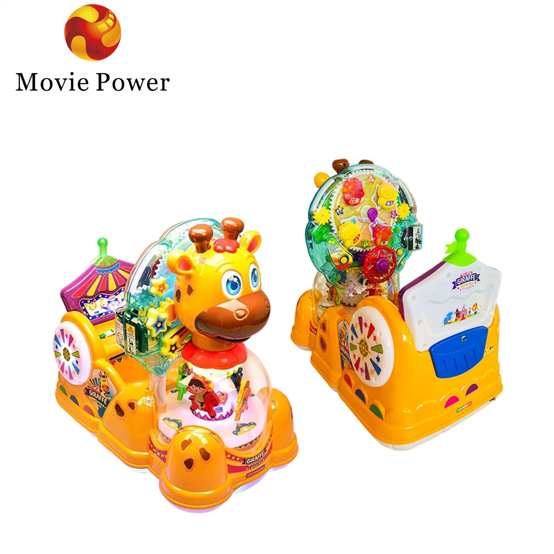 High quality/High cost performance  Cartoon Theme Shopping Mall Giraffe Kiddie Ride Game Machine for Children