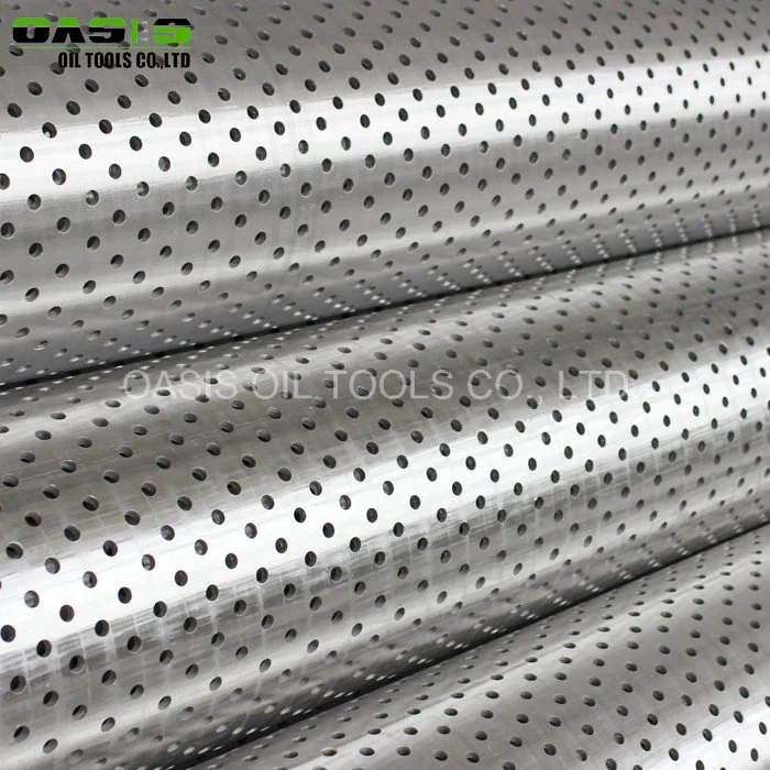 Customized SS316L 16" Perforated Well Casing Pipe Factory