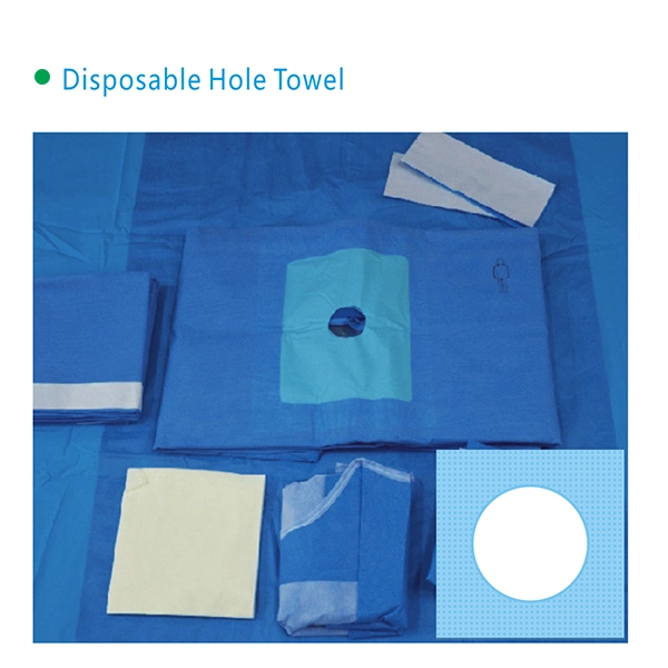 Disposable Hole Towel with High Quality