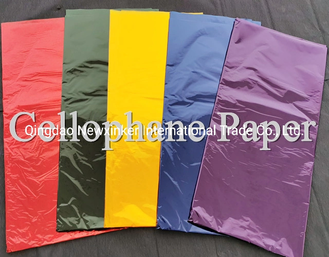 Sheets Roll Colored Transparent Cellophane Paper