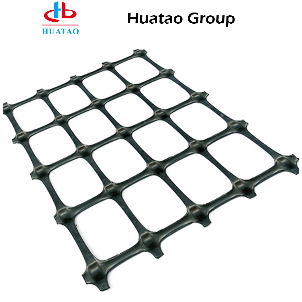 Polypropylene Plastic PP Biaxial Geogird PE Uniaxial Geogrid for Road Construction