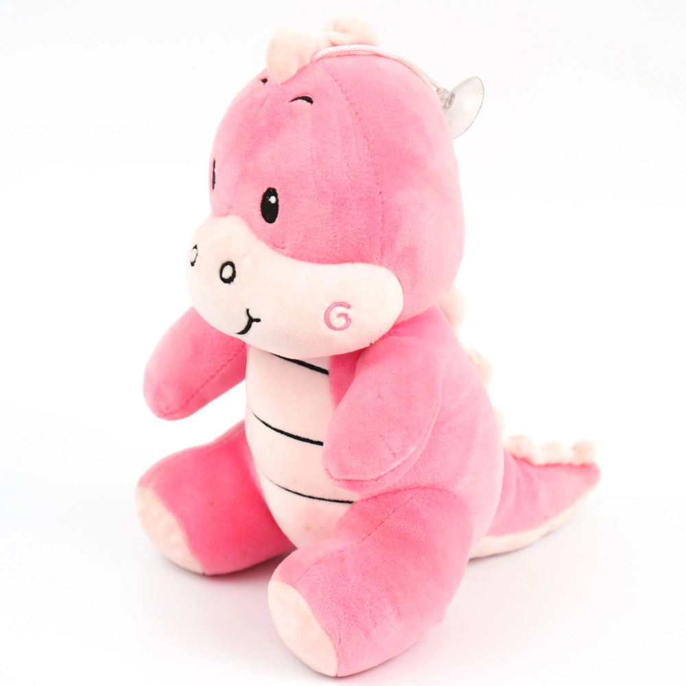 Colgante de peluche 20cm juguete blando de los animales de peluche rosa dinosaurio