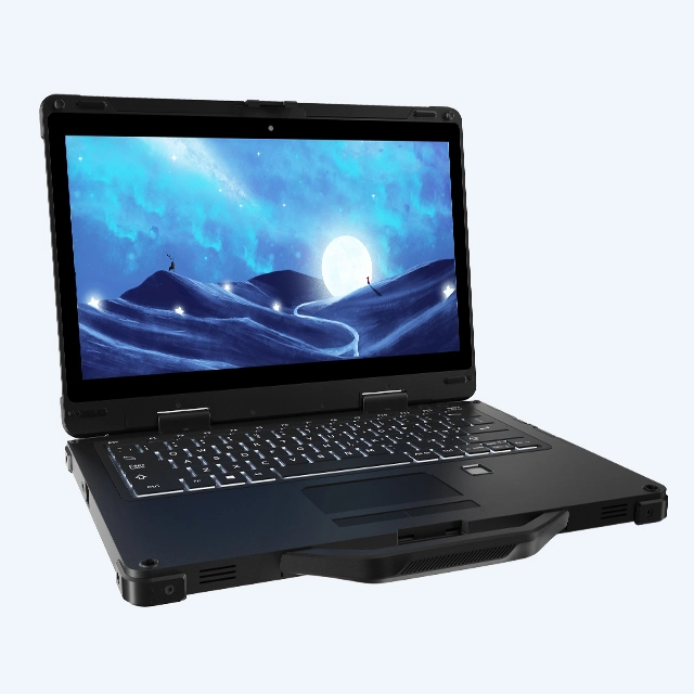 Halb Rugged Laptop PC - Intel Notebook mit 10,2 Zoll und 13 Zoll Windows und Android Tablet