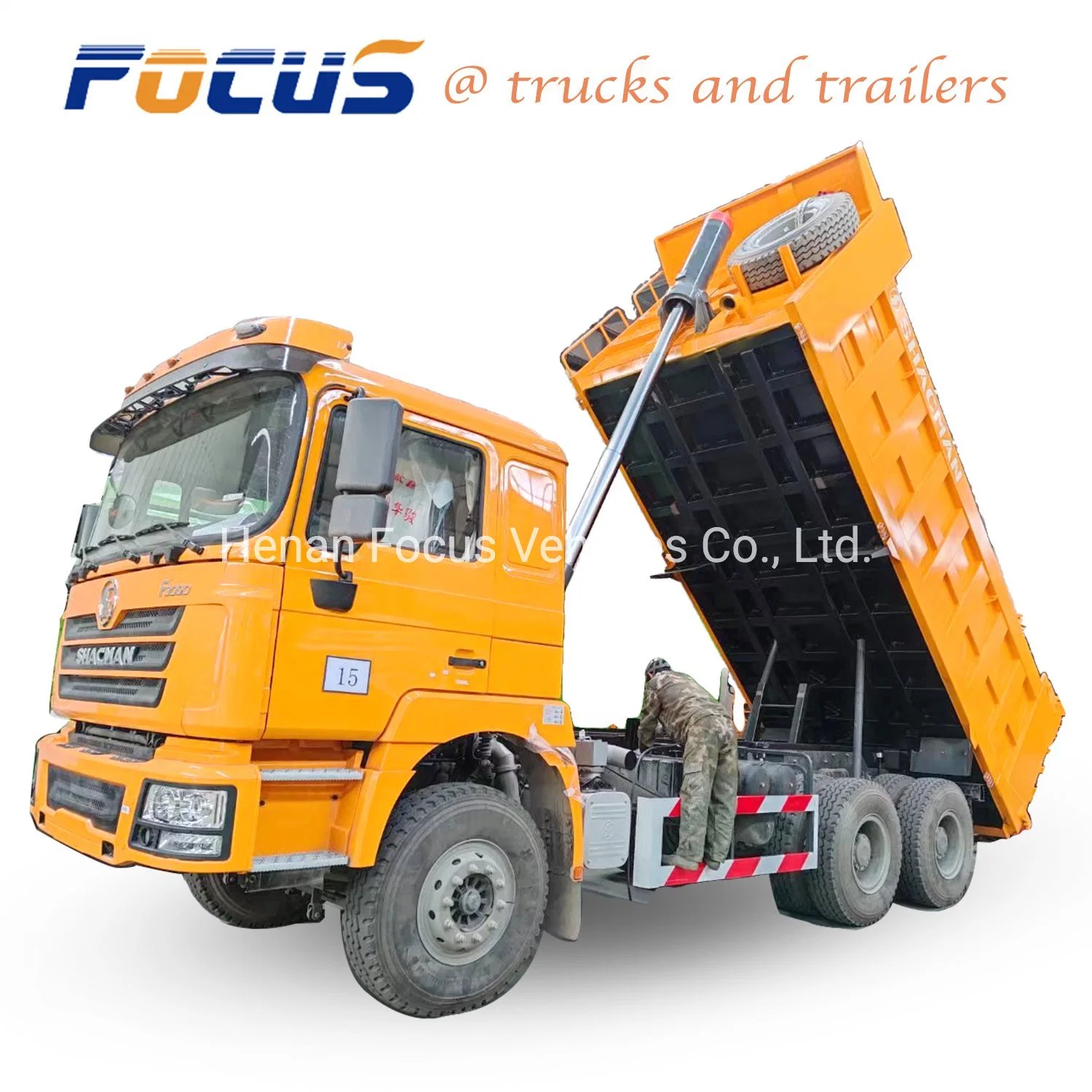 Shacman F3000 Weichai Engine Wp10.380e22 Man Axles Tipping Truck, Dumper Truck, Dump Truck