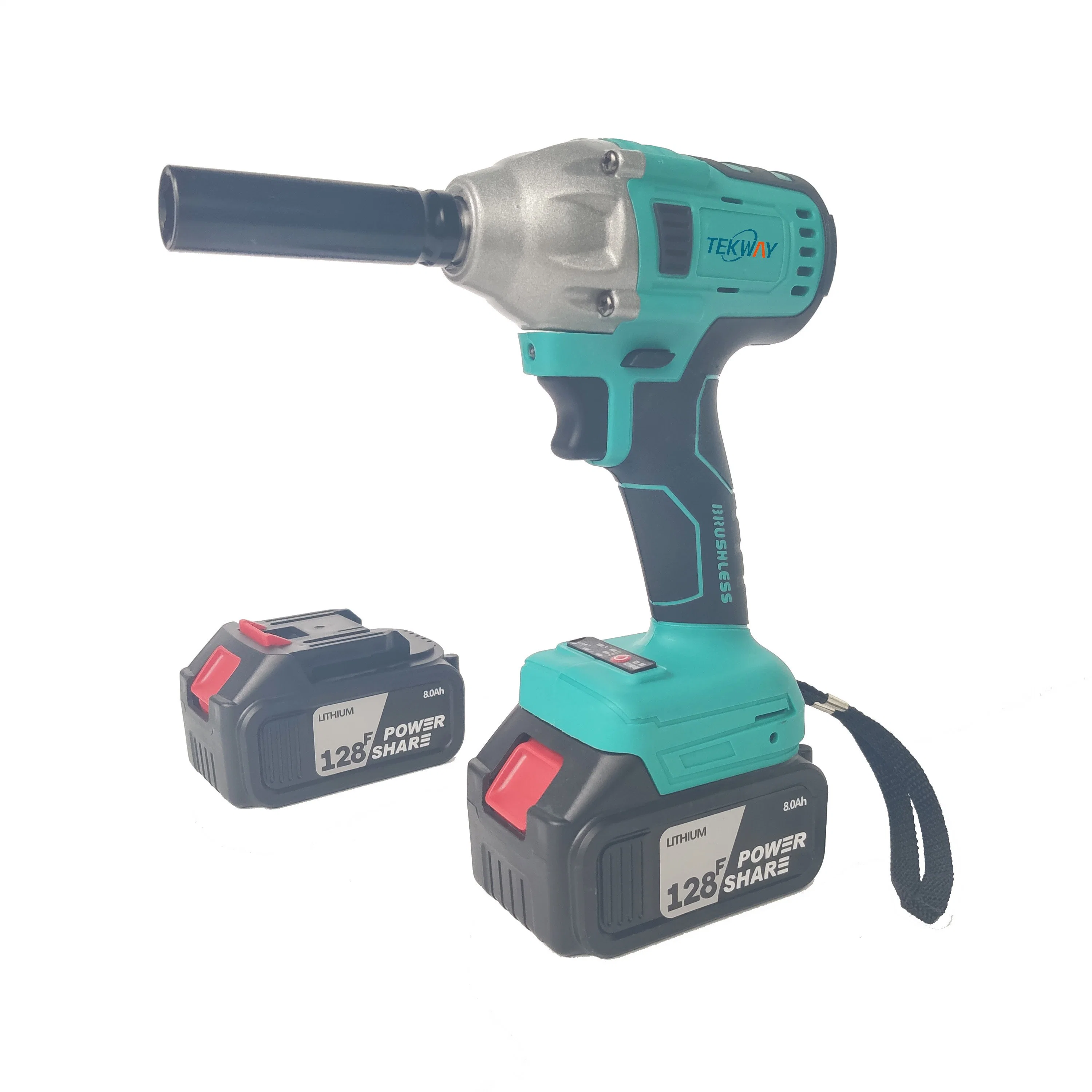 Cordless Impact Wrench, Brushless Impact Wrench 1/2 Inch Max Torque 479 FT-Lbs (650Nm) , 3300rpm