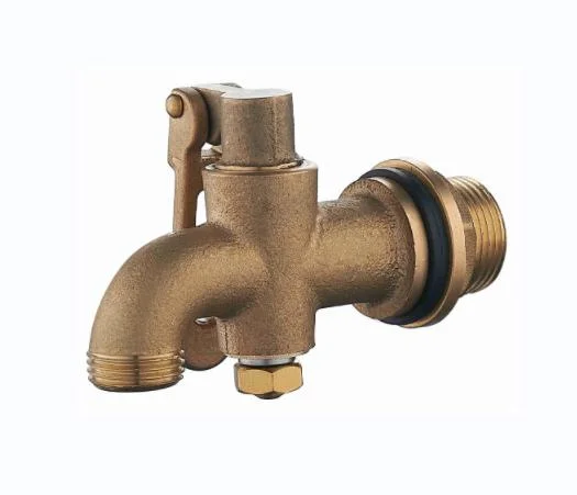 Dzr Bathroom Shower Bsp Threaded Connection High Pressure Brass Faucet Garden Water Tap with Lockable