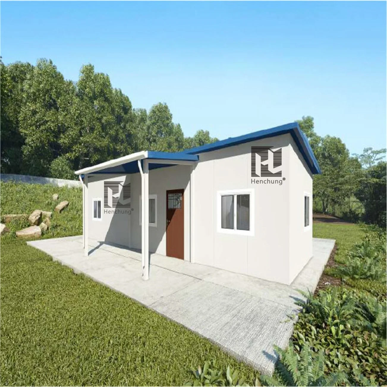 Portable Living Modular House Shipping Prefabricate House Construction Building 20FT 40FT