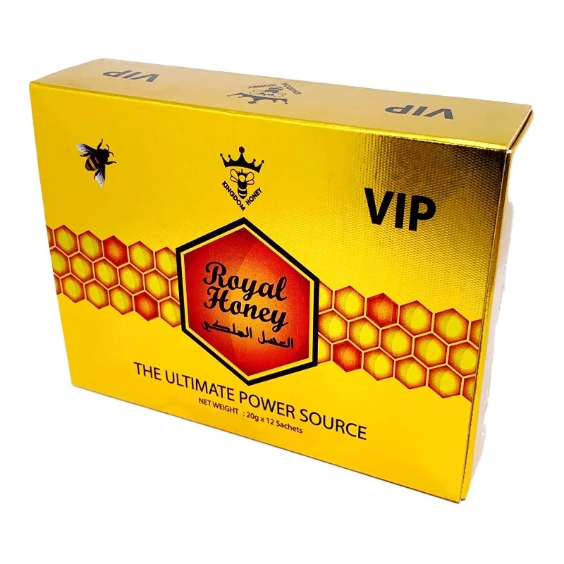 Wholesale/Supplier Bee Etumax Organic Custom 24K Gold Branded Purenatural Vital Health Pink King Pure Royal VIP Honey