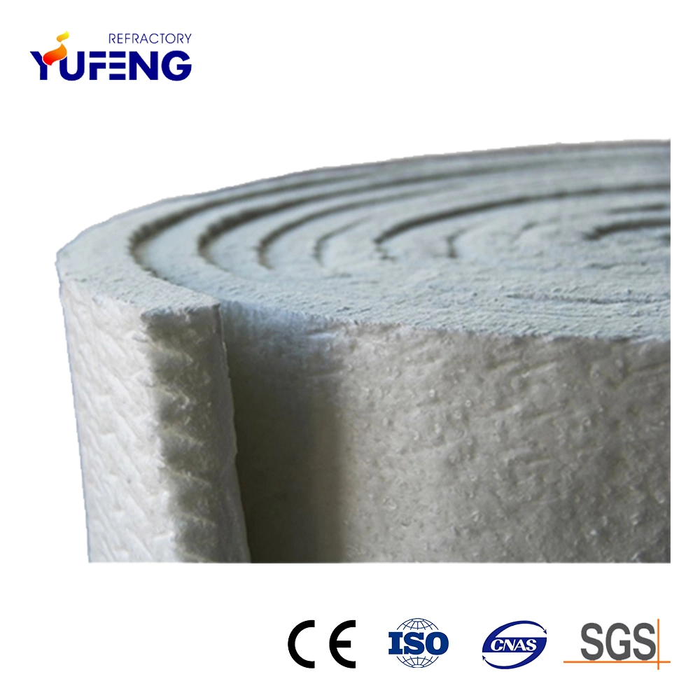 High Tensile Strength Industrial Thermal Insulation Ceramic Fiber Blanket for Steel Industry