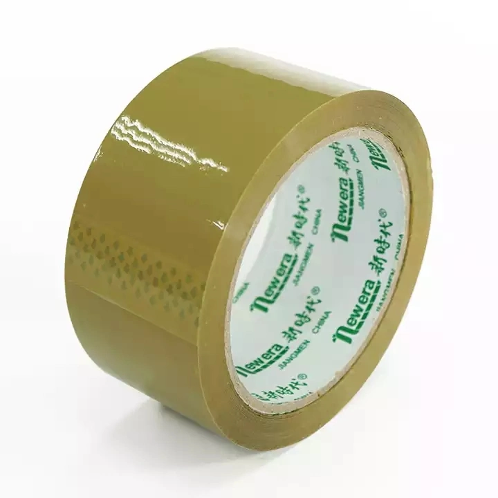 Tan Color BOPP Film Water-Based Glue Acrylic Material Packing Tape