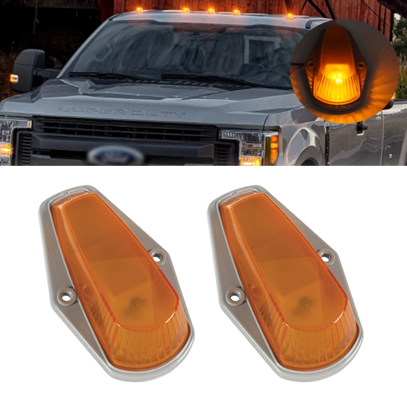 Amber Roof Running Top Light, Warning Light, Cab Top Marker Light