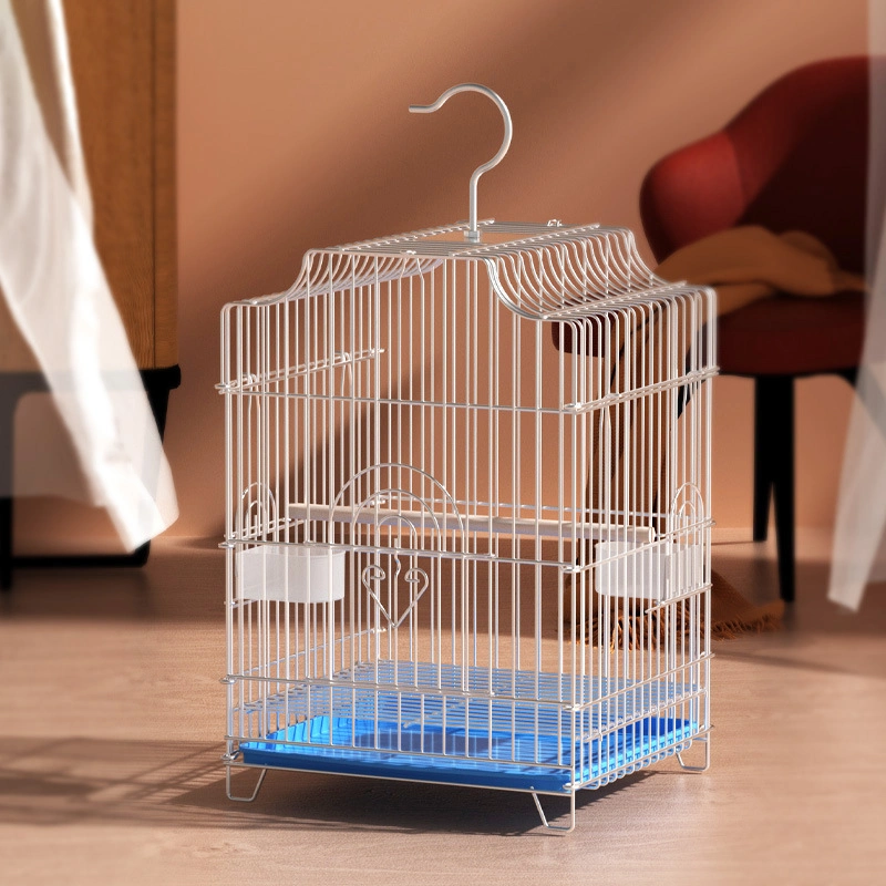 Metal de alta calidad Bird Cage Pet-Friendly jaula para mascotas con jaula desmontables de fácil limpieza.