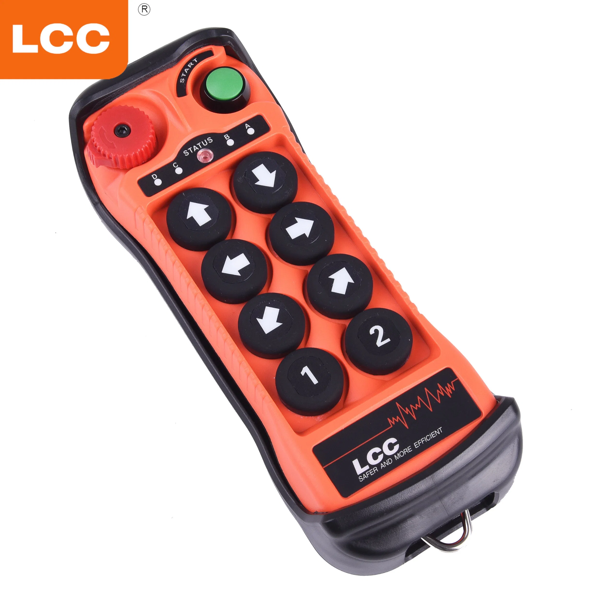 Q800 Lcc 12 Volt 8 Button Winch Radio Remote Control for Hoist Crane