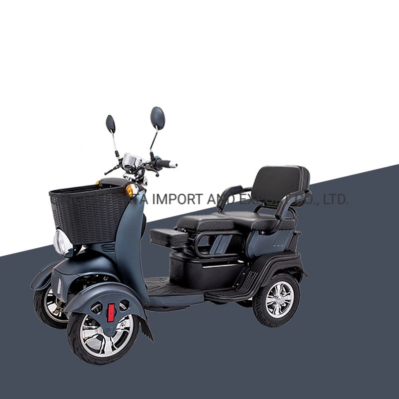 500W Electric Bike Mobility 4 Wheel Scooter with LED Light Customizable for Disable