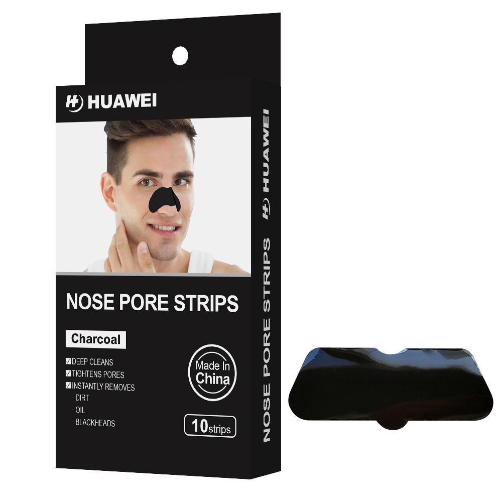 Huawei Bamboo Activated Charcoal Peeling off Nose Mask Blackhead Remover Mask White Nose Cleaning Pore Strips