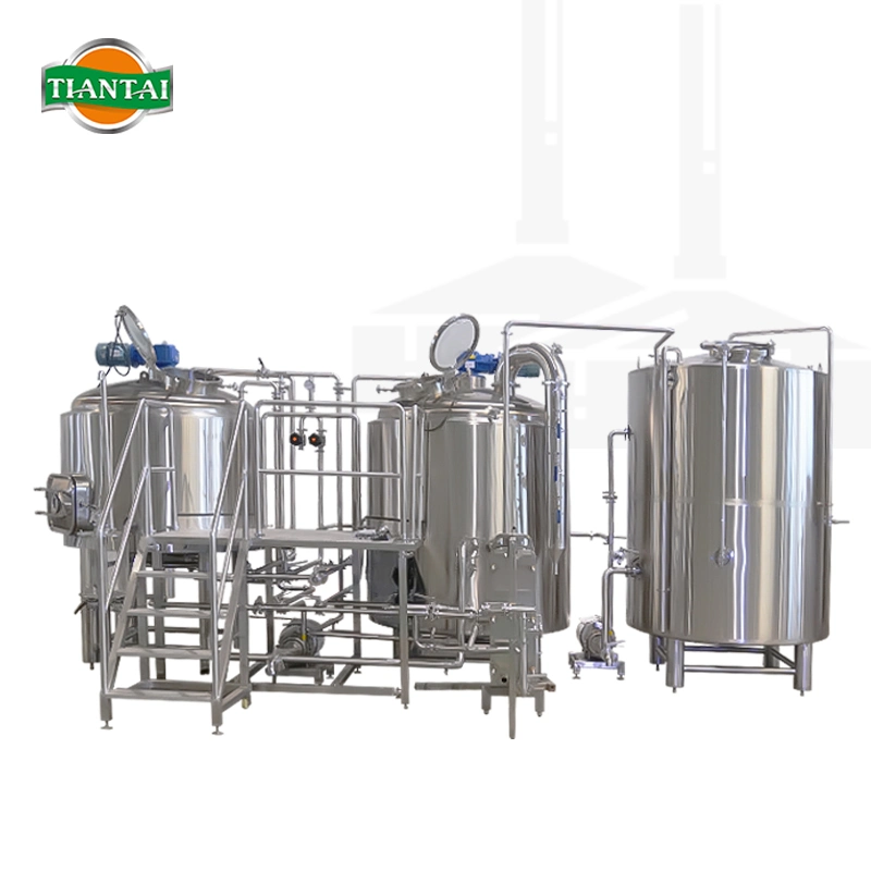 500L 5hl Ss Steam Two Vessel Semiauto Beer Brewing Equipment