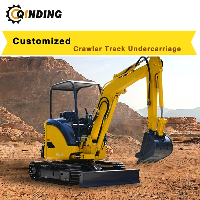 Custom Hydraulic 5-10 Ton Crawler Track Undercarriage System for Drilling Rig Equipment